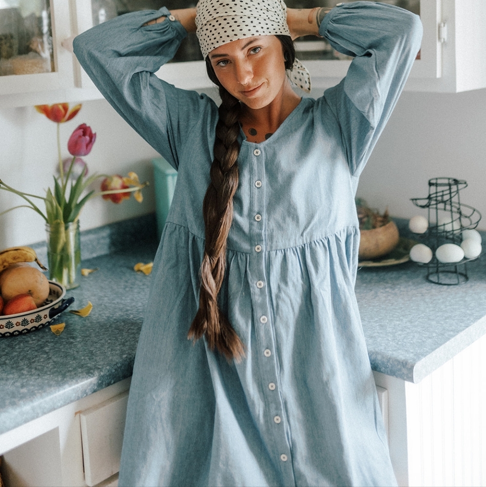 Tradlands denim dress